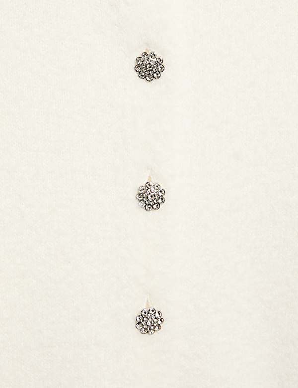 Bling Button Cardigan (6-16 Yrs)