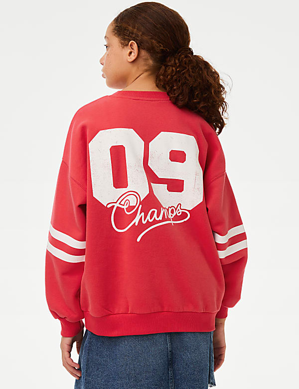 Sweatshirt Bahan Katun (6-16 Thn) - ID