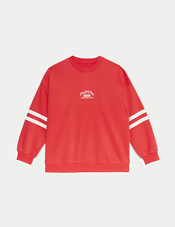 Sweatshirt Bahan Katun (6-16 Thn) - ID