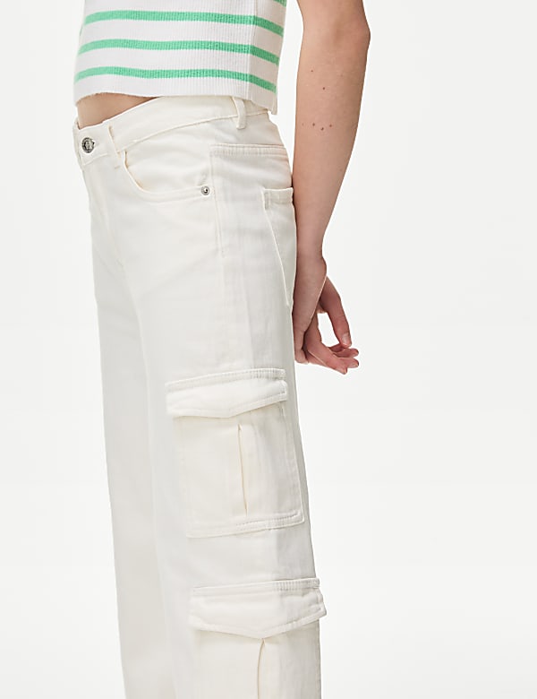 Cotton Rich Cargo Jeans (6-16 Yrs)