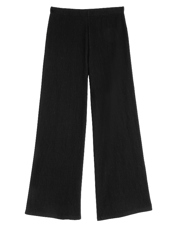 Cotton Blend Flared Trousers (6-16 Yrs)