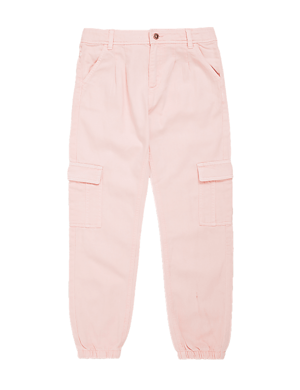 Cotton Cargo Trousers (6-14 Yrs)
