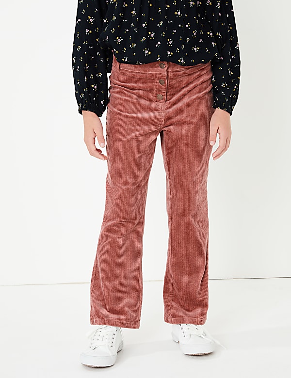 Corduroy Kick Flare Trousers (3-16 Years)