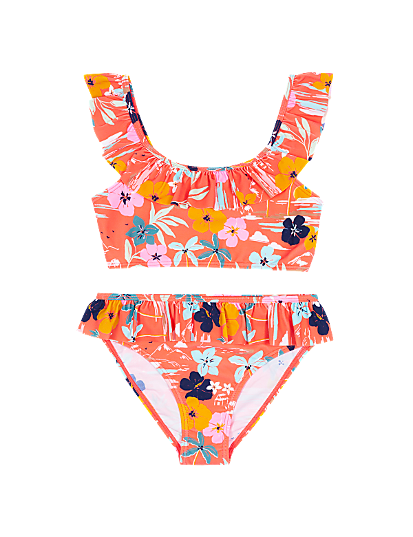 Tropical Print Bikini