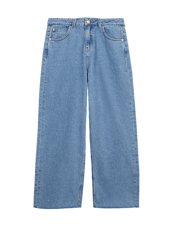Wide Leg Denim Jeans (6-16 Yrs)