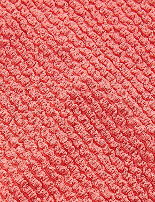 Glitter Textured Swimsuit (6-16 Yrs)