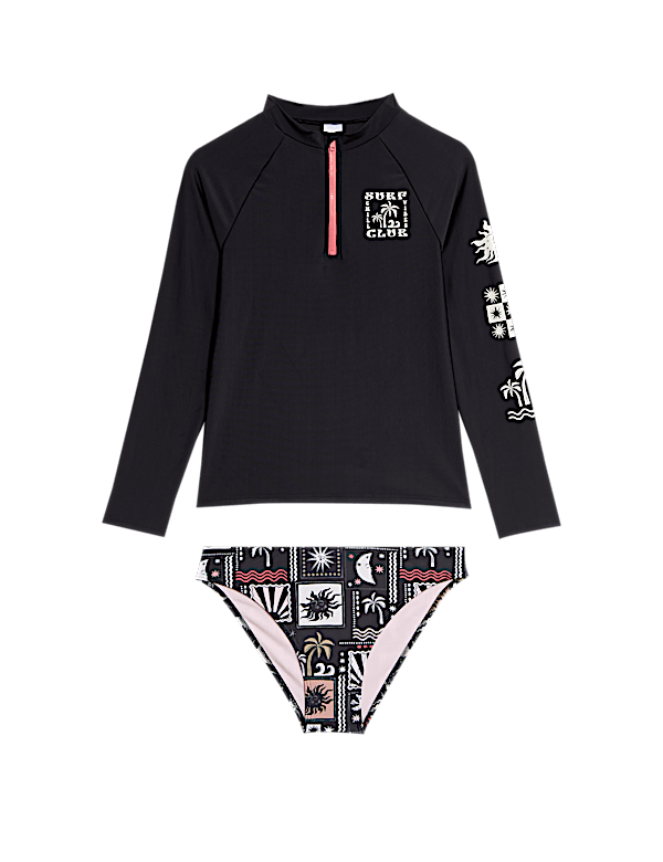 2pc Rash Vest Swim Set (6-16 Yrs)