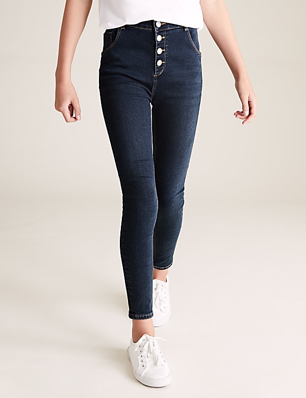 Mini Ivy Skinny High Waisted Jeans (6-16 Yrs)