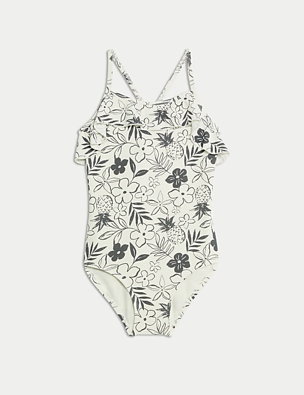 Maillot de bain à motif fleuri (du 6&nbsp;au 16&nbsp;ans) - LU