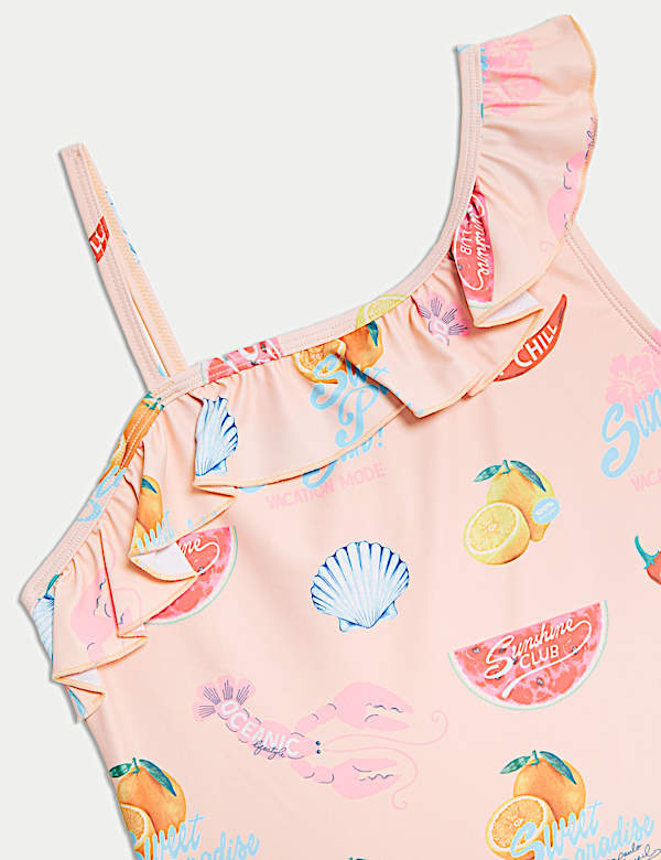 Fruit Frill Swimsuit