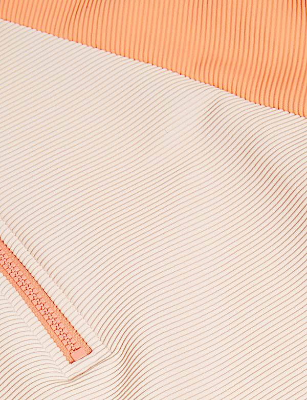 2pc Colourblock Long Sleeve Swim Set (6-16 Yrs)