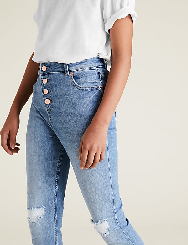 Mini Ivy Skinny Light Denim Jeans (6-16 Yrs)