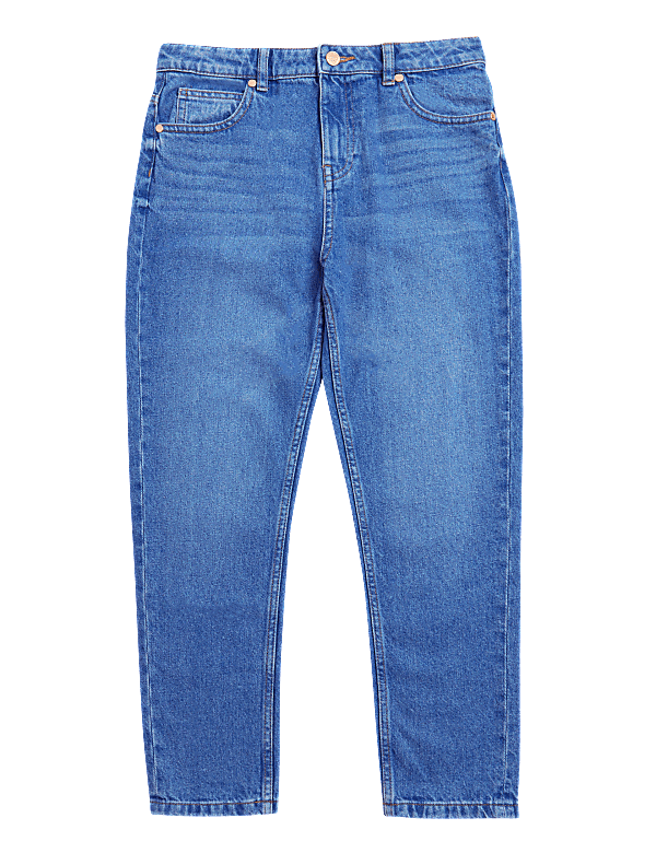 Mom Denim Jeans (6-16 Yrs)