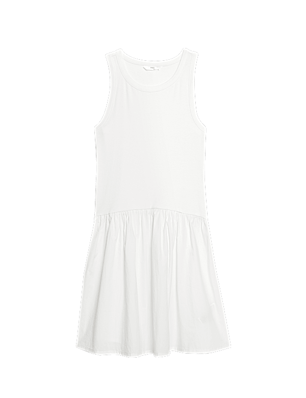 Cotton Rich Ribbed Dress (2-16 Yrs)