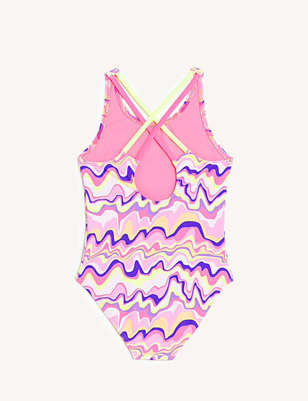 Marble Print Swimsuit
