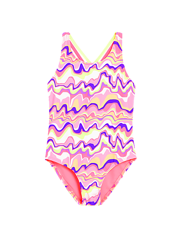 Marble Print Swimsuit