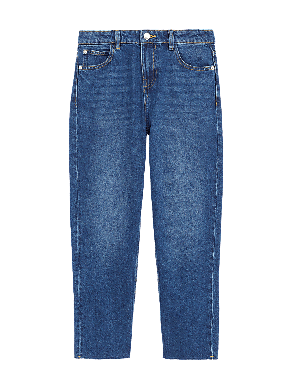 Straight Leg Denim Jeans