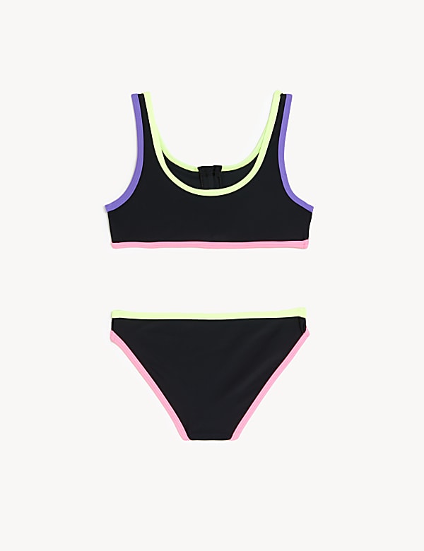 Colour Block Bikini