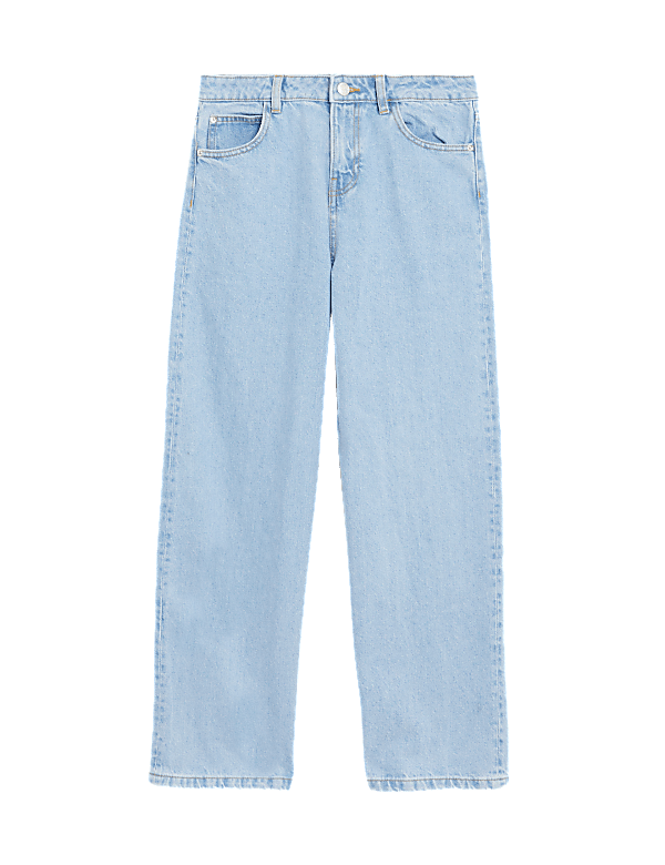 Wide Leg Denim Jeans