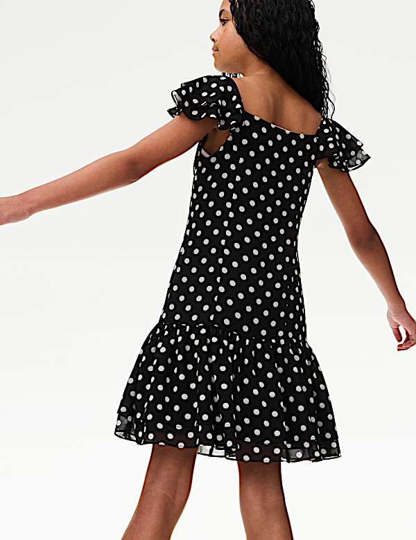 Floral Frill Dress (6-16 Yrs)