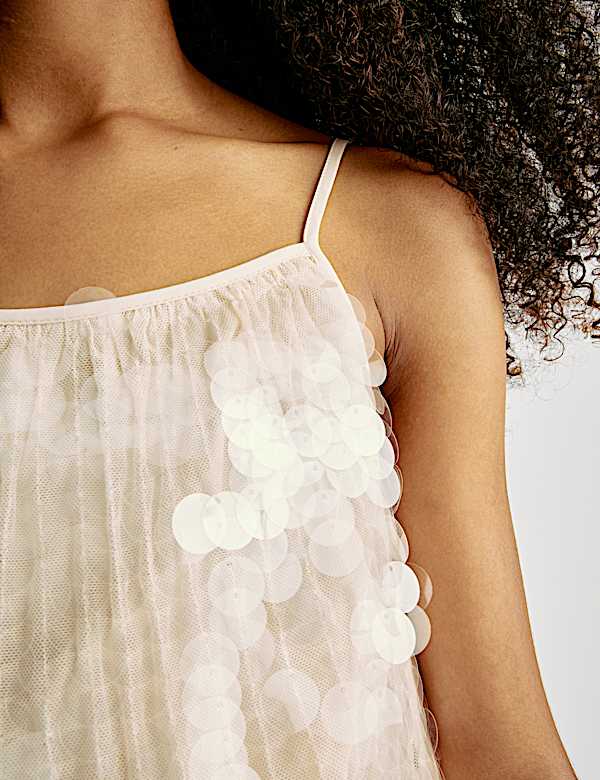 Sequin Cami Top (6-16 Yrs) - JP