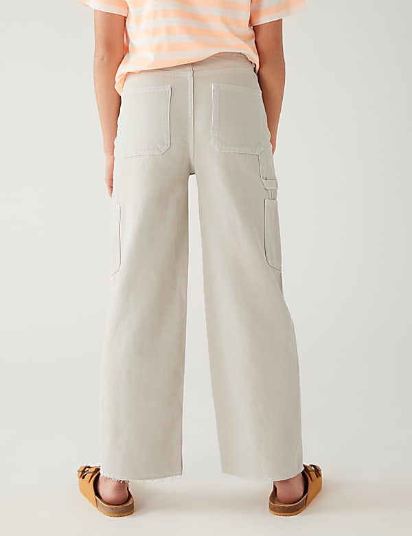 Denim Cargo Jeans