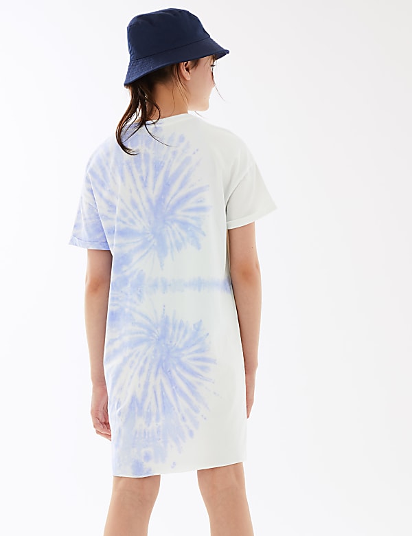 Pure Cotton Tie Dye Dress (6-16 Yrs)