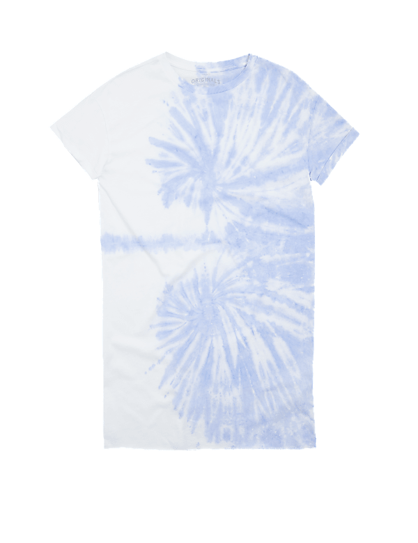 Pure Cotton Tie Dye Dress (6-16 Yrs)