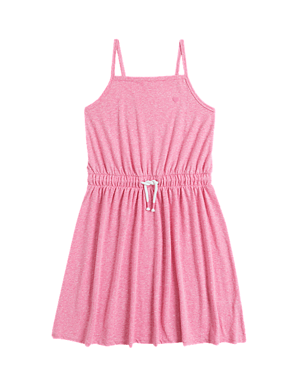 Cotton Blend Dress (6-16 Yrs)