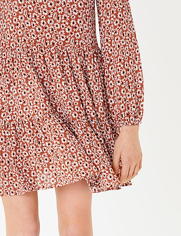 Floral Crinkle Dress (6-16 Yrs)