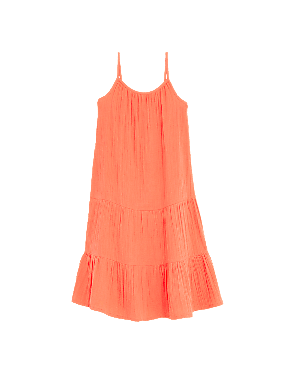 Pure Cotton Tiered Maxi Dress (6-16 Yrs)