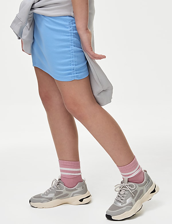 Cotton Rich Slogan Dress (6-16 Yrs)