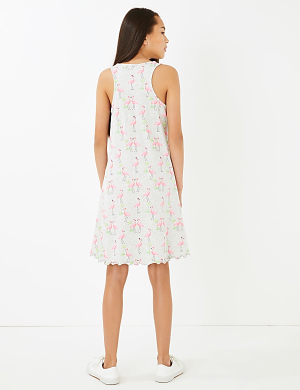 Cotton Print Dress (6-16 Yrs)