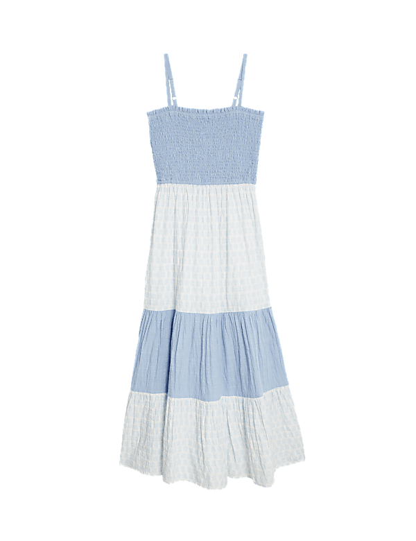 Pure Cotton Tiered Maxi Dress (6-16 Yrs)