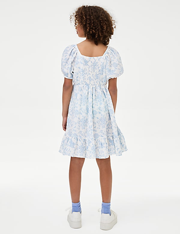 Cotton Rich Wrap Dress (6-16 Yrs)