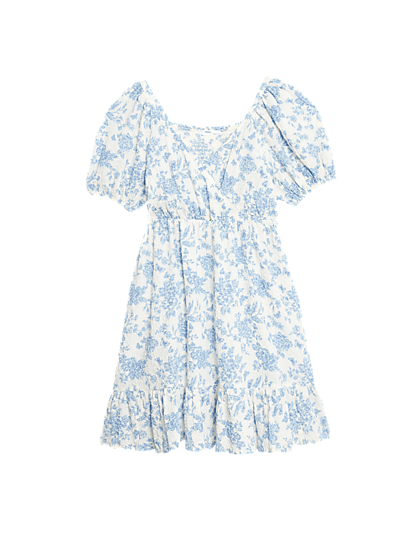 Cotton Rich Wrap Dress (6-16 Yrs)