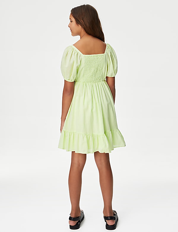 Cotton Rich Wrap Dress (6-16 Yrs)