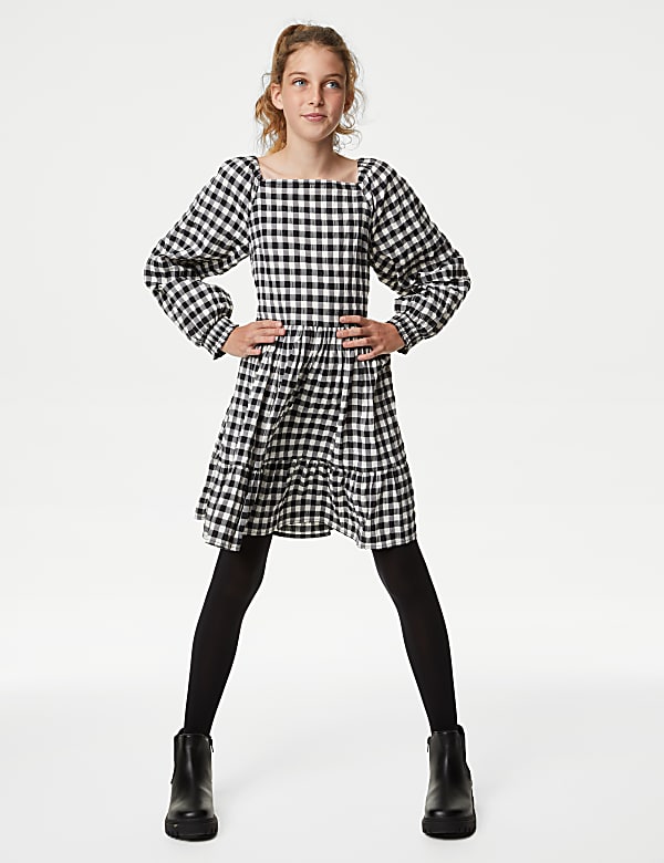 Marks and spencer gingham dress online