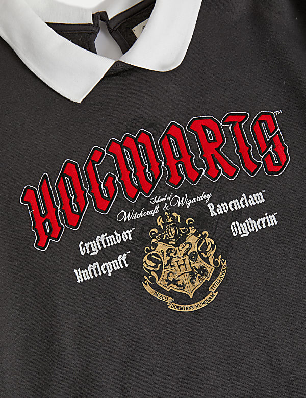 Cotton Rich Harry Potter™ Collar Dress (6-16 Yrs)