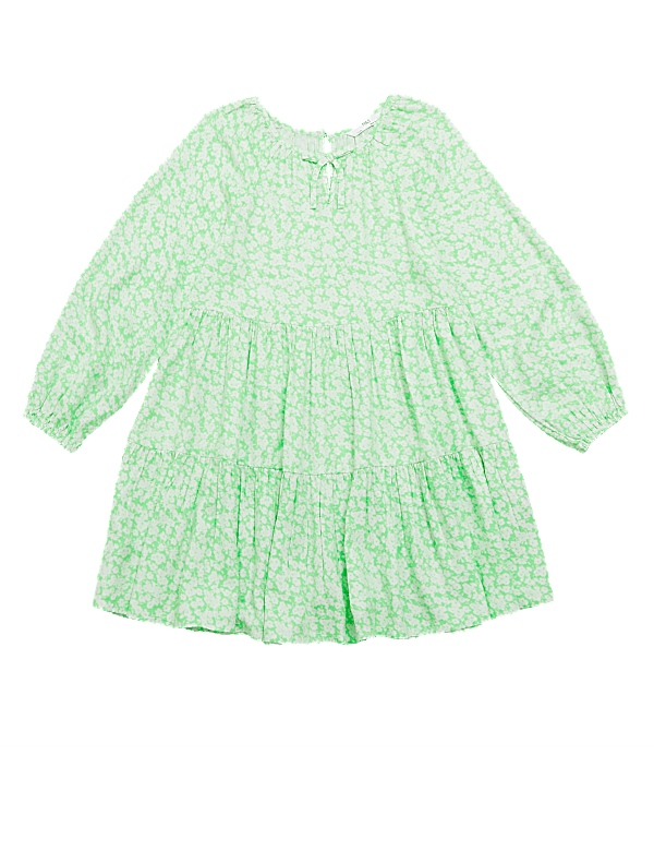 Floral Tiered Dress (6-14 Yrs)