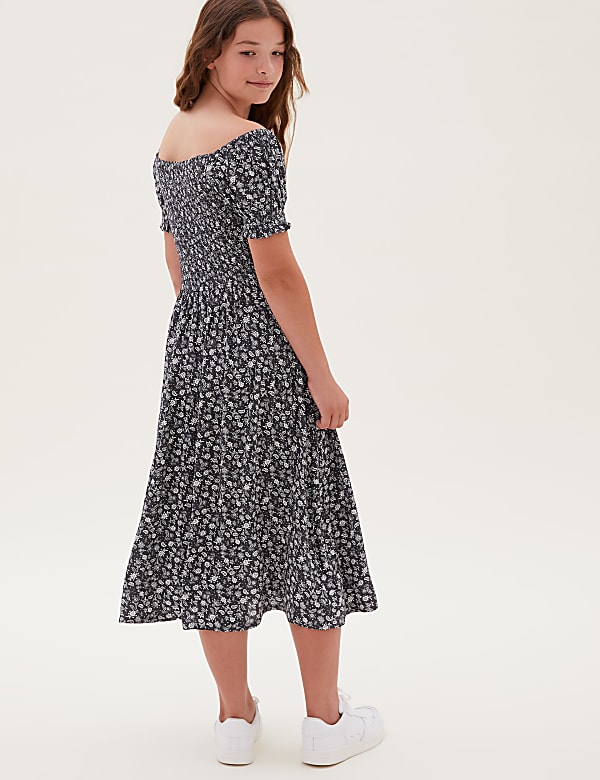 Paisley Floral Midi Dress (6-16 Yrs)
