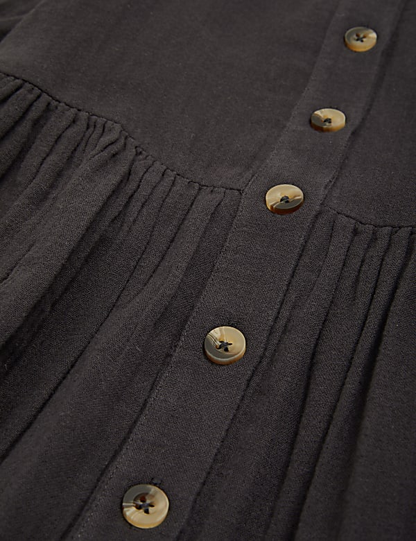 Pure Cotton Tiered Dress