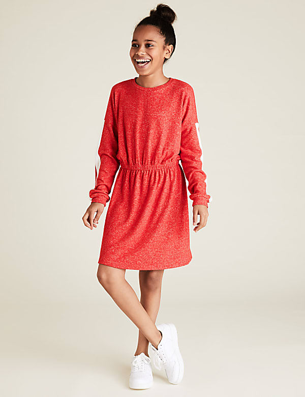 Cosy Sporty Side Stripe Dress