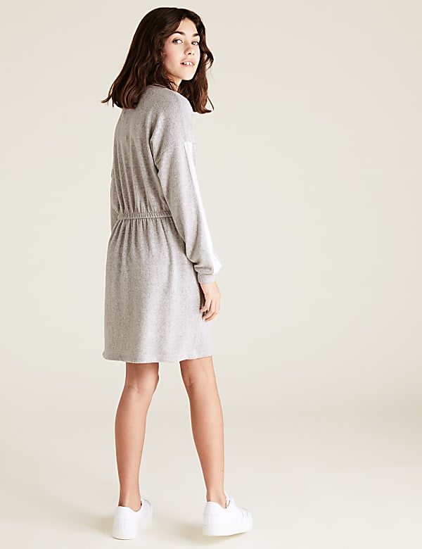 Cosy Sporty Side Stripe Dress
