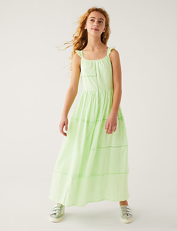Pure Cotton Maxi Dress