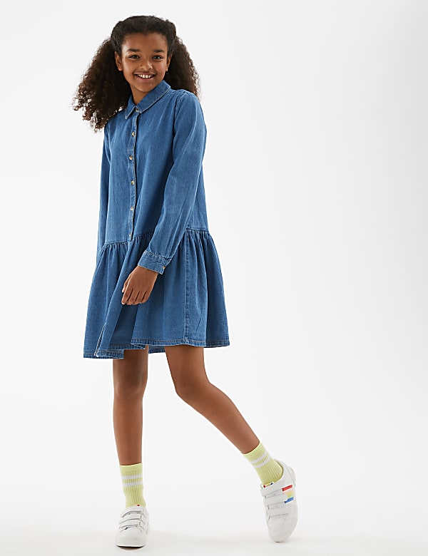 Denim Dress 6 16 Yrs