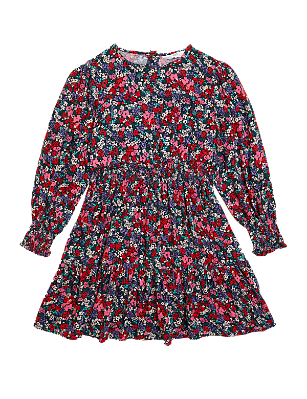 Floral Tiered Dress