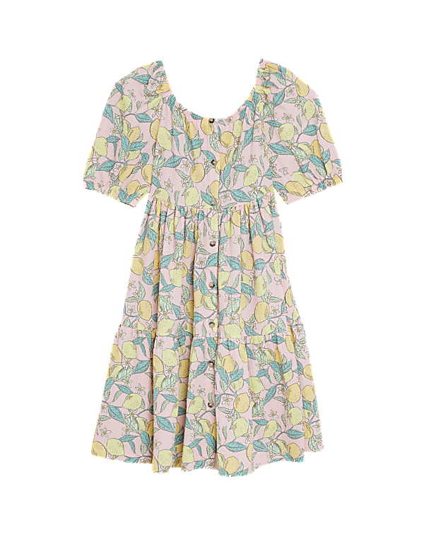 Lemon Print Dress