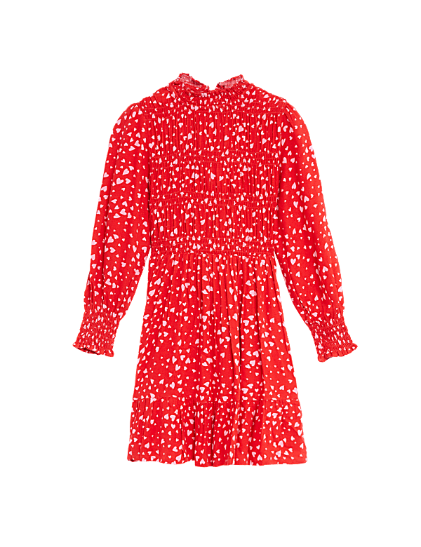 Heart Print Dress