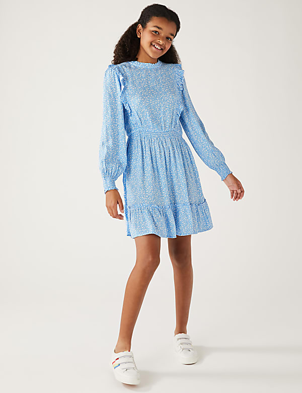 Marks and spencer floral print dress shop